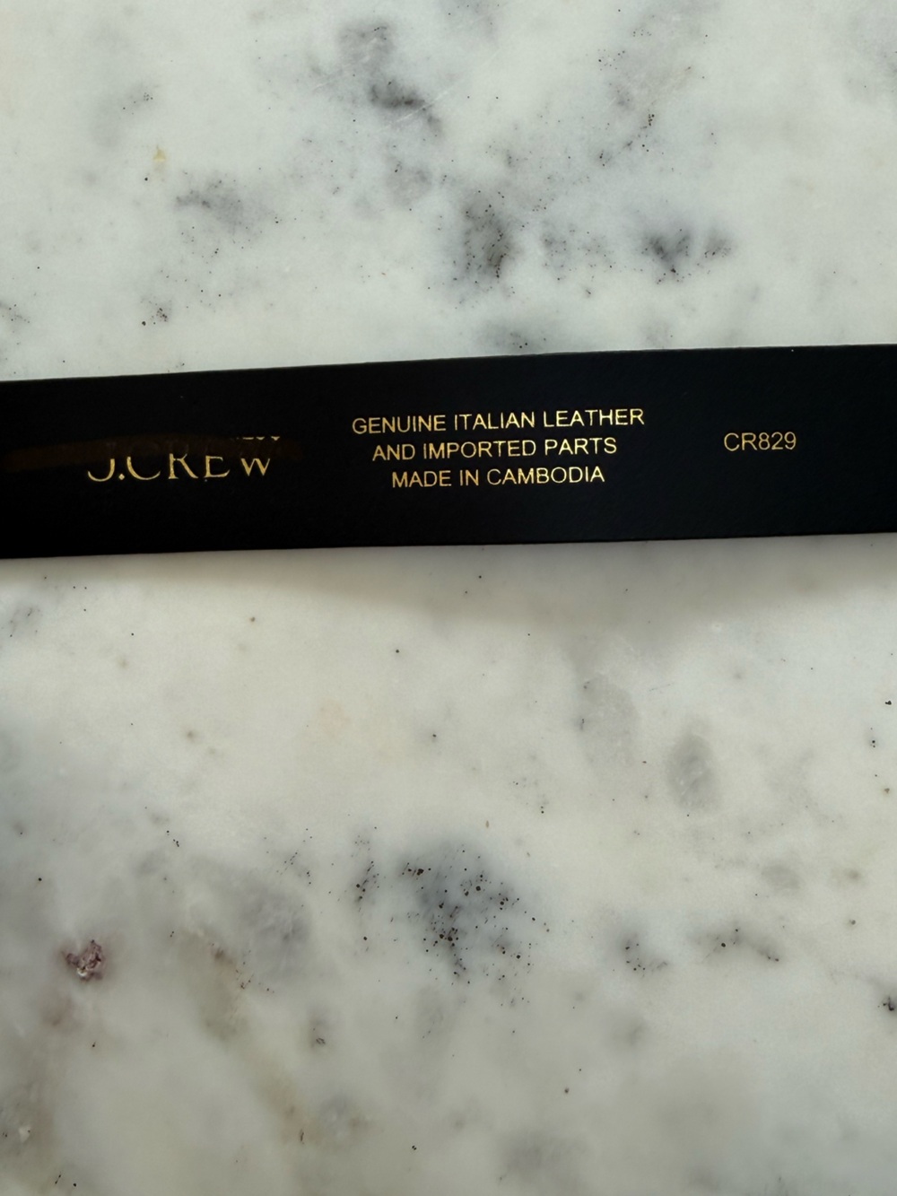 NWT J. Crew Western buckle belt in Italian leather in Size Medium - Picture 6 of 7
